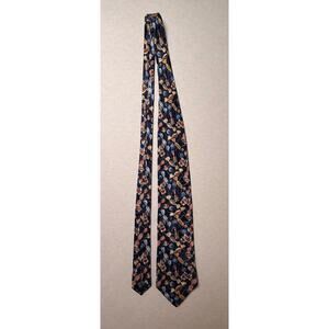 Vintage Kieselstein-Cord 100% Silk Novelty Candy Necktie – Made in Italy